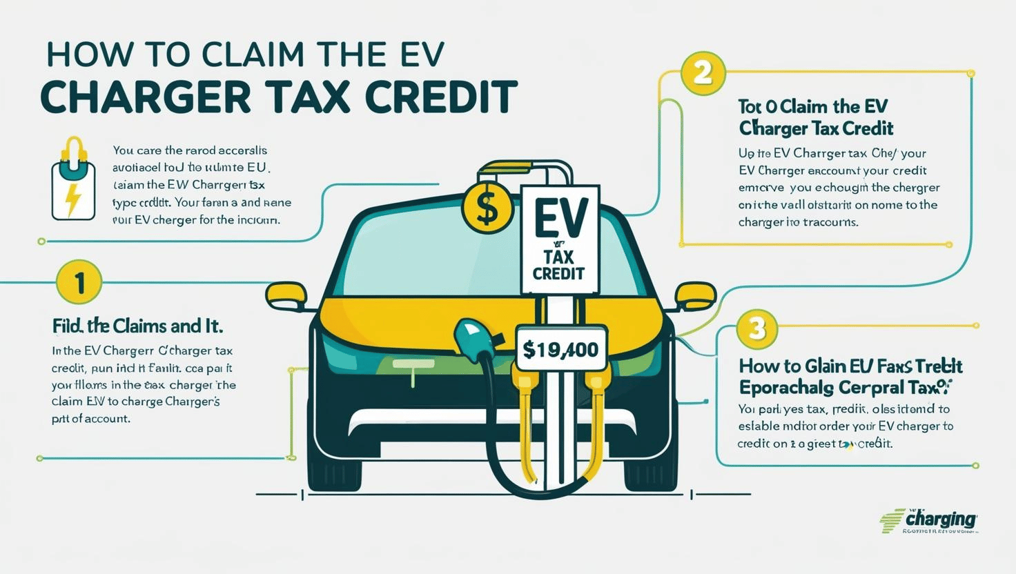 how do i claim ev charger tax credit