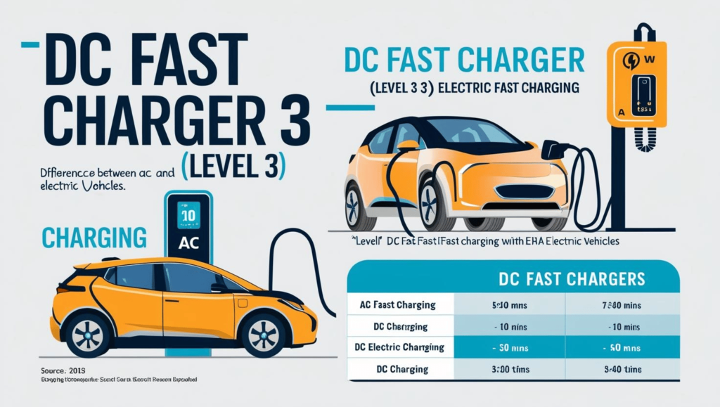 What Are EV Fast Chargers?Explaining DC Fast Chargers (Level 3)

DC rapid chargers are powerful devices that rate your electric automobile quick. Unlike widespread home chargers, which use AC power, DC fast chargers use direct contemporary, taking into consideration a good deal faster recharging.