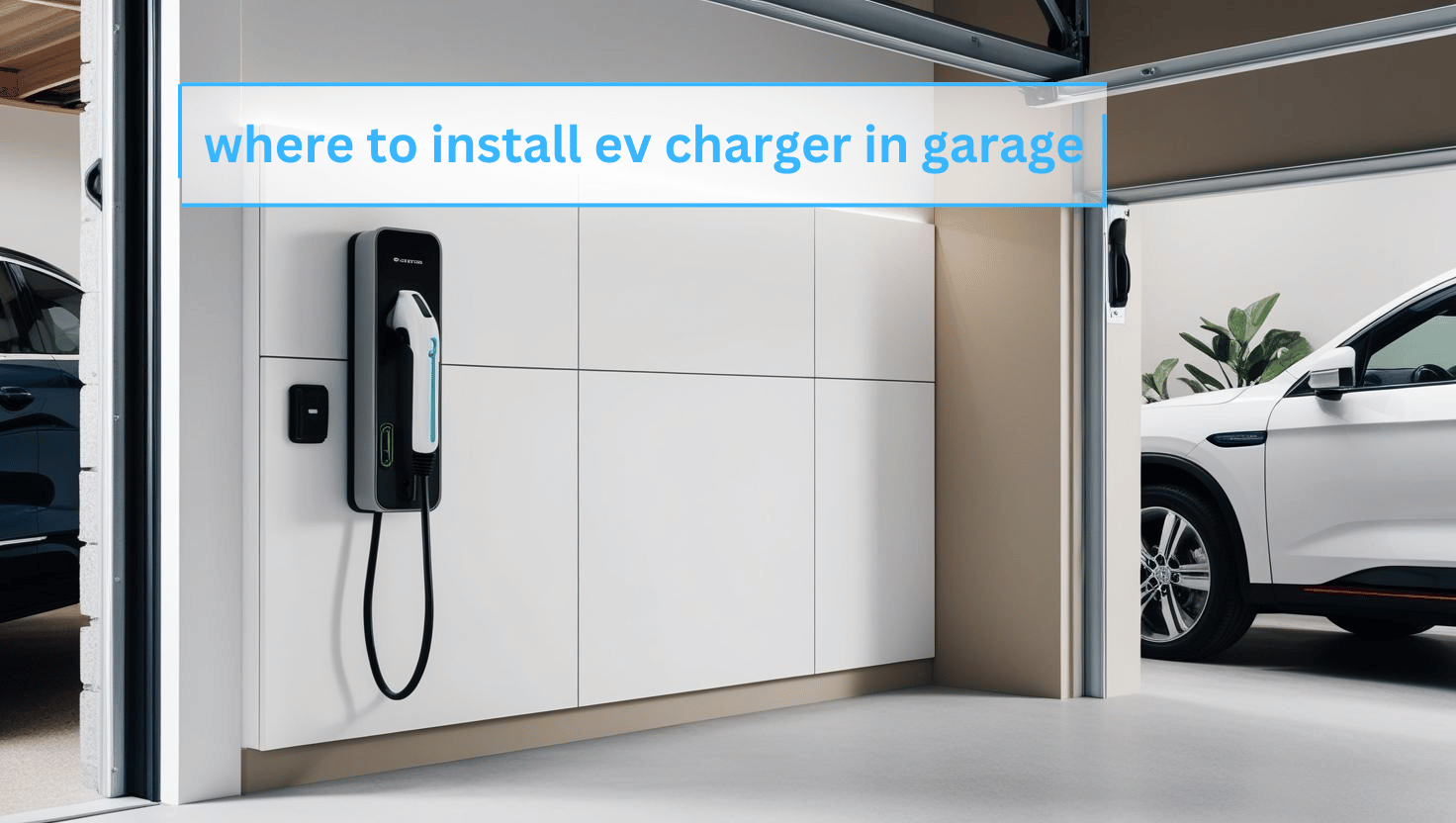 where to install ev charger in garage